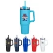 Octava 30 oz Stainless Steel/Polypropylene Mug | https://www.bestnamebadges.com
