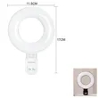 Clip on Ring Light | https://www.bestnamebadges.com