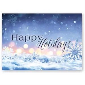 Winter Crystals Economy Card