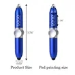 Promo Fidget Spinner Pen With Led Light | https://www.bestnamebadges.com