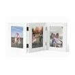 3 Picture Frame Triple Wooden | https://www.bestnamebadges.com