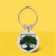 Offset Printed Wine Charms 0.75" | https://www.bestnamebadges.com