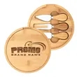 Mini Cheese Cutting Board Knife Set Wood Platter Portable | https://www.bestnamebadges.com