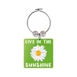 Printed Wine Charms 1" | https://www.bestnamebadges.com