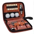 PU Golf Organizer Pouch Accessories Bag Large Capacity Case | https://www.bestnamebadges.com