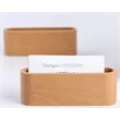 Wooden Business Card Box | https://www.bestnamebadges.com