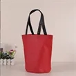Non-woven Round Bottom Bucket Bag | https://www.bestnamebadges.com