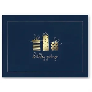 Simple Packages Birthday Card