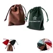 Soft Velvet Jewelry Storage Bag | https://www.bestnamebadges.com