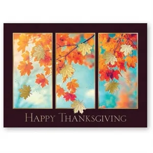 Autumn View Thanksgiving Card