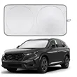 Car Windshield Sun Shade UV Proof Heat Protection Portable | https://www.bestnamebadges.com