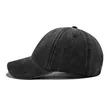 Vintage Washed Baseball Cap Custom Logo Adjustable Hat | https://www.bestnamebadges.com