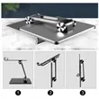 Adjustable Aluminum Tablet Laptop Stand Foldable Holder | https://www.bestnamebadges.com