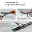 Adjustable Aluminum Laptop Cooling Stand Portable Foldable | https://www.bestnamebadges.com