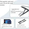 Adjustable Aluminum Laptop Cooling Stand Portable Foldable | https://www.bestnamebadges.com