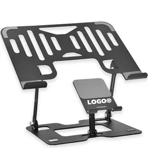 Adjustable Laptop And Phone Stand Foldable Ergonomic Riser