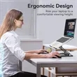 Adjustable Laptop And Phone Stand Foldable Ergonomic Riser | https://www.bestnamebadges.com