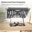 Adjustable Laptop And Phone Stand Foldable Ergonomic Riser | https://www.bestnamebadges.com