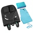 Mesh Drawstring Swim Bag With Wet Pocket For Beach Gym Gear | https://www.bestnamebadges.com
