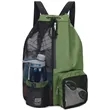 Mesh Drawstring Swim Bag With Wet Pocket For Beach Gym Gear | https://www.bestnamebadges.com