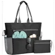 Large Waterproof Beach Tote Bag With Zipper Pouch Pockets | https://www.bestnamebadges.com