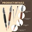 Bolt Action Tactical Metal Pen with Refill & Gift Box | https://www.bestnamebadges.com