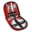 Portable Camping Cutlery Set with Stainless Steel Utensils | https://www.bestnamebadges.com