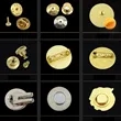 Custom Metal Enamel Pins | https://www.bestnamebadges.com