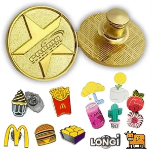 Full Custom Metal Enamel Pins Lapel Badges Unique Giveaway | https://www.bestnamebadges.com