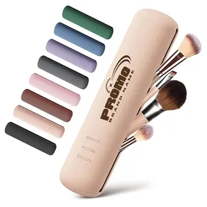 Portable Brush Travel Case Organizer Pouch Cosmetics Bag | https://www.bestnamebadges.com