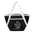 Zipper Cooler Tote 6-Pack Size | https://www.bestnamebadges.com