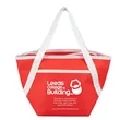 Zipper Cooler Tote 6-Pack Size | https://www.bestnamebadges.com