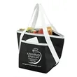 Zipper Cooler Tote 6-Pack Size | https://www.bestnamebadges.com