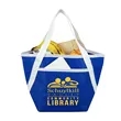 Zipper Cooler Tote 6-Pack Size | https://www.bestnamebadges.com