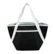 Zipper Cooler Tote 6-Pack Size | https://www.bestnamebadges.com