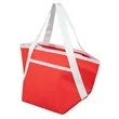 Zipper Cooler Tote 6-Pack Size | https://www.bestnamebadges.com