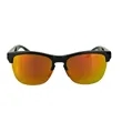 Recycled Half Frame Reflective Sunglasses | https://www.bestnamebadges.com