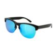 Recycled Half Frame Reflective Sunglasses | https://www.bestnamebadges.com