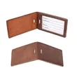 Leather Luggage Tag For Business | https://www.bestnamebadges.com