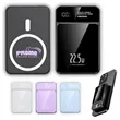 5000mAh Magnetic Wireless Power Bank Fast Charging LED | https://www.bestnamebadges.com