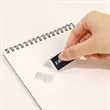 Eraser With Customizable Shell Color Logo And Size | https://www.bestnamebadges.com