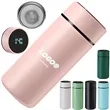 10oz. Temperature Display Insulated Stainless Steel B | https://www.bestnamebadges.com