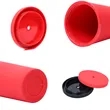 Colorful 24 oz Matte Reusable Plastic Cup with Straw Lid | https://www.bestnamebadges.com