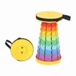 Telescopic Stool Portable Folding Camping Outdoor Chair Seat | https://www.bestnamebadges.com