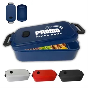 Leakproof Sandwich Lunch Box with Handles Air Vent BPA free | https://www.bestnamebadges.com