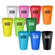 16 oz. Colorful Reusable Plastic Party Cups Stadium | https://www.bestnamebadges.com