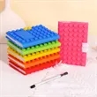 Fun Colorful Silicone Notebook Diary Lego-Inspired Journal | https://www.bestnamebadges.com