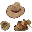 Summer Beach Cowboy Straw Hat | https://www.bestnamebadges.com