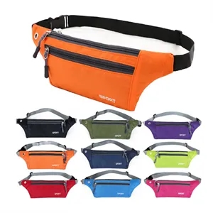 Sport Waist Bag with Zippers | https://www.bestnamebadges.com