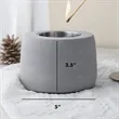 Modern Tabletop Fire Pit Bowl Mini Portable Fireplace Indoor | https://www.bestnamebadges.com